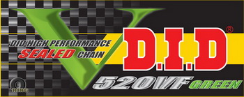 D.I.D Drive Chain 520VF GREEN